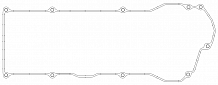 Прокладка клапанной крышки для а/м Nissan Almera N16 (00-)/Primera P12 (02-) 1.5i/1.8i