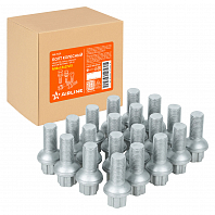 Болт колесный M14x1,5x27x51, сфера R14, spline, дакромет для а/м Mercedes