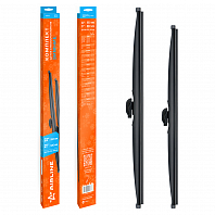 Щетки стеклоочистителя комплект 550/530мм (22"/21") зимние с креплением "Крючок 9x3, 9x4 мм", 2 штуки