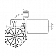Моторедуктор стеклоочистителя для автомобилей
Volvo Trucks FH12 (93-) (плоский разъём)
