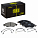 Колодки тормозные дисковые для автомобилей Citroen C5 (01-) / Citroen C5 (04-) передние 150x48 в комплекте с 4-мя датчиками износа