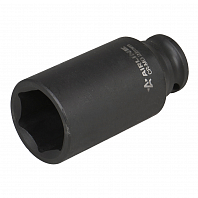 Головка ударная торцевая глубокая 3/8"DR шестигранная 22 мм L=65 мм