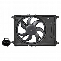 Электровентилятор охлаждения для а/м Ravon Nexia R3 (16-) 1.5i (с кожухом)