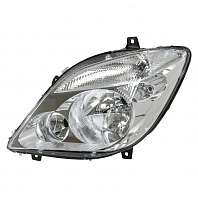 Фара для автомобилей Mercedes-Benz Sprinter (06-) (головного света) галоген, электрический корректор., левая
