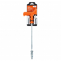 Ключ свечной с пластиковой рукояткой 350мм с головками 16мм и 21мм с резиновым фиксатором