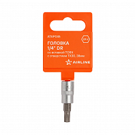 Головка 1/4" DR со вставкой TORX с отверстием TX30, 38мм