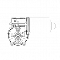 Моторедуктор стеклоочистителя для автомобилей Ford Mondeo III (00-) (передний)