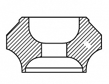 Опора амортизатора для автомобилей VW Golf II (83-)/III (91-) (задняя)