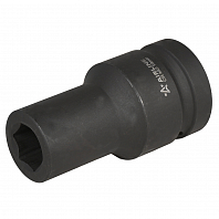 Головка ударная торцевая 1"DR шестигранная 19 мм L=90 мм