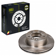 Диск тормозной для автомобилей BMW 1 (F20 / F21) (11-) / 2 (F22) (13-) / 1 (E81 / 87) (04-) передний d=284 окрашенный