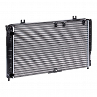 Радиатор охлаждения для автомобилей Калина А/С (тип Panasonic) (cборный)