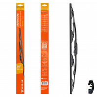 Щетка стеклоочистителя 480 мм (19") каркасная, 1 адаптер