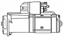 Стартер для автомобилей Hyundai H-1/Starex (07-) 2.5CRDi (116 л.с.) 2,2кВт