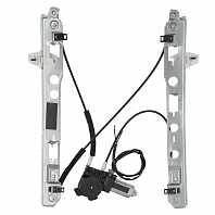 Стеклоподъёмник в сборе для автомобилей Renault Megane II (02-) передн. лев. с мотором