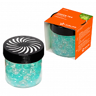 Ароматизатор-банка с гелевыми шариками ЗЕЛЕНЫЙ ЧАЙ