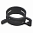 Хомут пружинный 27 (25,2-29/12мм), мин.26мм, самозажимной, хром-цинк(dacromet),черный airline ADSH015 
