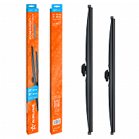 Щетки стеклоочистителя комплект 580/450мм (23"/18") зимние с креплением "Aeroclip", 2 штуки