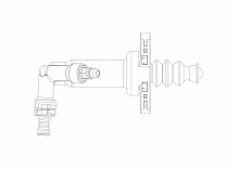 Цилиндр сцепления для автомобилей Skoda Octavia A7 (13-) рабочий