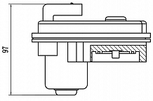 Электродвигатель стояночного тормоза для автомобилей Jetour X90 plus (21-)