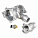 Корпус термостата для автомобилей VW Passat B6 (05-)/Skoda Octavia A5 (04-) 1.8T/2.0T (алюминиевый, с датчиком)