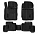 Ковры для Suzuki Grand Vitara (5 дв.) (05-, 12-), 4 шт., выс. борт, 3D с подпятником, ТЭП, черн. airline ACM-PS-63 990E0-65J34
