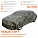 Чехол-тент на автомобиль защитный, S (455х186х120см) молния для двери, летний камуфляж airline ADCT008 