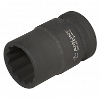 Головка ударная торцевая 3/4"DR двенадцатигранная 24 мм L=56 мм