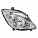 Фара для автомобилей Mercedes-Benz Sprinter (06-) (головного света) галоген, электрический корректор., правая