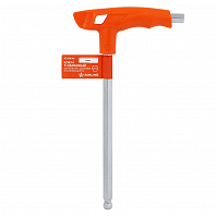 Ключ Т-образный шестигранный с шаром 12мм пластиковая рукоятка