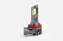 Лампа светодиодная H11/H8 COMPACT, 23Вт, 5200Лм (2600Лм x 2), 6500К (Белый), 12В, комплект 2 шт.