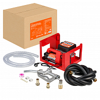 Станция перекачки диз. топлива 220В, 50л/мин, счетчик, пистолет, шланги