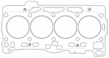 Прокладка ГБЦ для а/м VW Polo Sedan (10-)/Jetta (11-)/Golf VII (12-) 1.6i [CWVA]