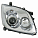 Фара для автомобилей Toyota Avensis (03-) (головного света ) дорестайлинг, галоген, электрический корректор, правая