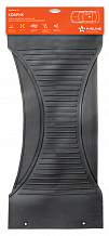 Коврик  салонный поперечный, полимерный, цвет черный, 25х60см