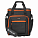 Сумка-холодильник (термосумка) на колесах с телескоп.ручкой 48 л, водонепр., черн./оранж. airline ADCB013 