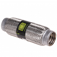 Виброкомпенсатор выхлопной трубы (Гофра) 45x200 InterLock (нержавеющая сталь)