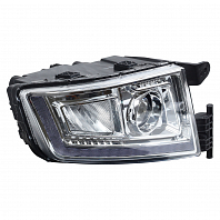 Фара для автомобилей Sitrak C7H тягач (головного света) светодиодная, с ДХО, электрический корректор., правая