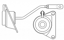 Актуатор турбокомпрессора для а/м Hyundai H1 Starex (00-) 2.5D [D4CB]