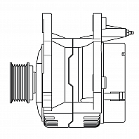 Генератор для автомобилей VAG Passat B3/B4 (88-) 1.8i/2.0i/Golf IV (97-) 1.4i/1.6i (с кондиционером) 70A