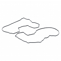 Прокладка клапанной крышки для а/м Peugeot 307 (00-)/Citroen C4 (04-) 1.6i (кмпл. 2шт.)