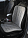 Накидка с подогревом на переднее сиденье 12 В, 35/45Вт, 100*50 см, искусств.мех, серая airline ADHC016 