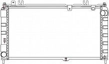 Радиатор охлаждения для а/м Лада 2190 Гранта (паяный)