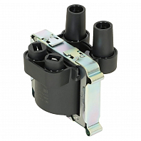 Катушка зажигания для автомобилей ГАЗ дв. 406/Лада 1111 Ока (два вывода с кронштейном)