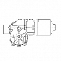Моторедуктор стеклоочистителя для автомобилей Fiat Doblo (10-) (перед.) (VWF 1611)