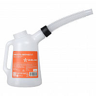 Емкость (лейка) мерная 1л пластиковая для масла и технических жидкостей