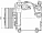 Компрессор кондиционера для автомобилей Mitsubishi Outlander (03-) 2.4i
