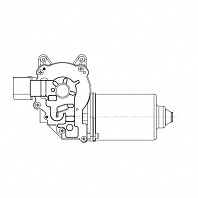 Моторедуктор стеклоочистителя для автомобилей BMW 3 E90 (04-) (перед.)