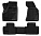 Ковры для LADA Priora (07-), 4 шт., выс. борт, 3D с подпятником, ТЭП, черн. airline ACM-PS-06 99999-2170731-82