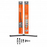 Щетка стеклоочистителя 350 мм (14") задняя бескаркасная, 8 адаптеров