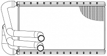 Радиатор отопителя для а/м Hyundai Sonata VIII (DN8) (19-) 2.0i/2.5i